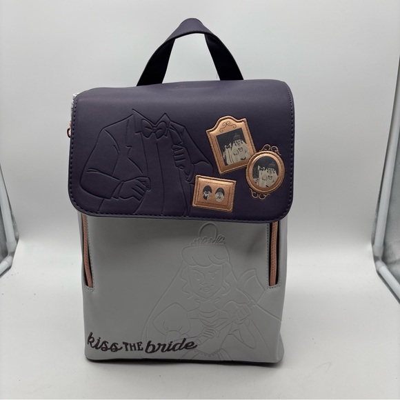 Disney Purple and Gray Backpack The Haunted Mansion Ghost Bride main image 10